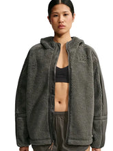 Women’s oversized full-zip hooded jacket
