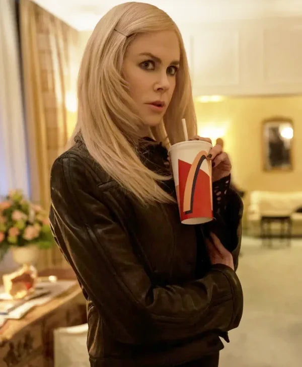 Nine Perfect Strangers S02 Nicole Kidman Leather Jacket