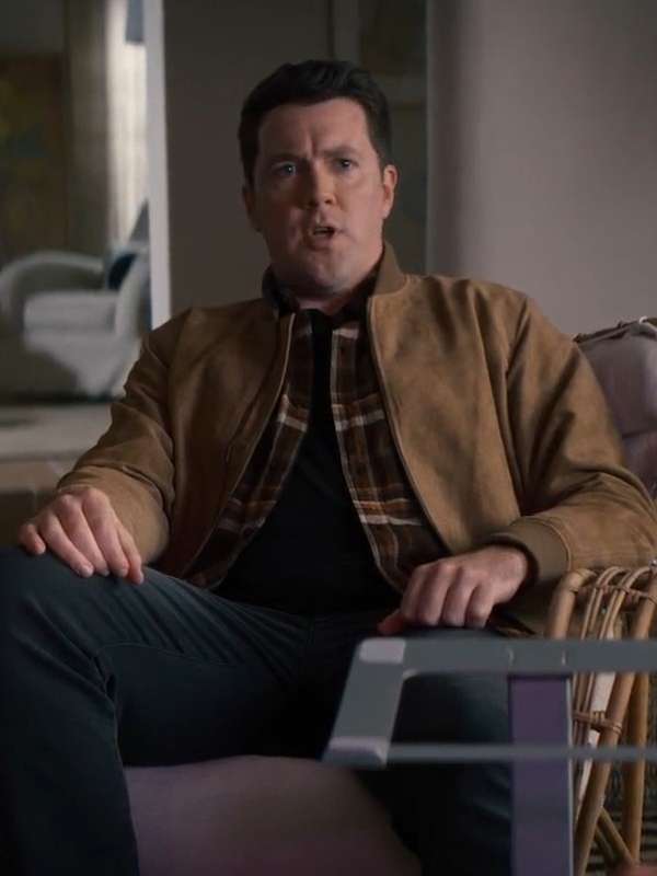 Sasha Roklov Nobody Wants This Brown Bomber Jacket