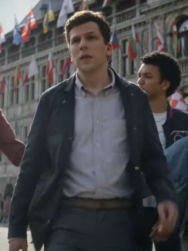Jesse Eisenberg Now You See Me Now You Don’t Black Jacket