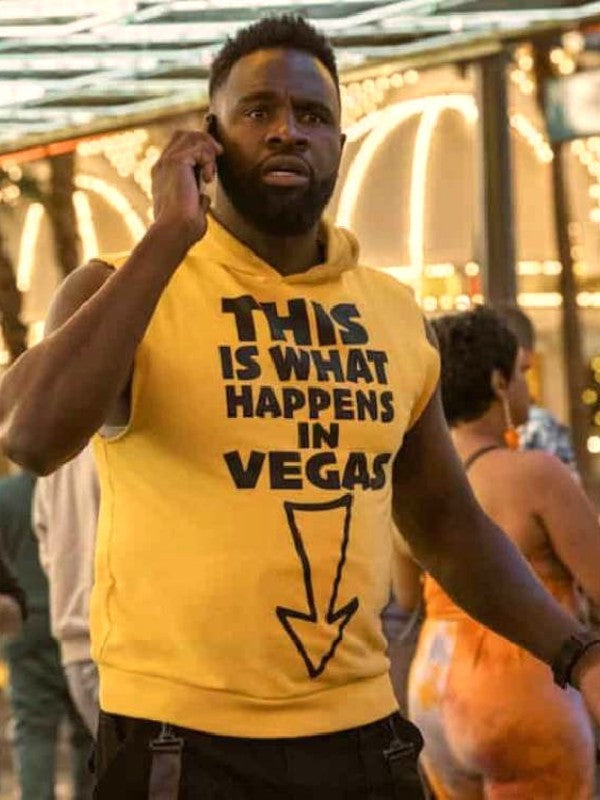 This Is What Happens In Vegas Obliterated Yellow Hoodie