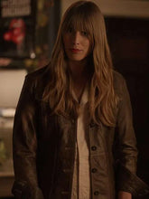 Helga Heino Only Murders in the Building S04 Brown Leather Jacket