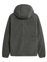 NikeSKIMS Sherpa Hooded Jacket in grey for women