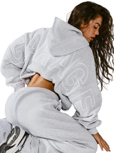 Garage back logo hoodie front view