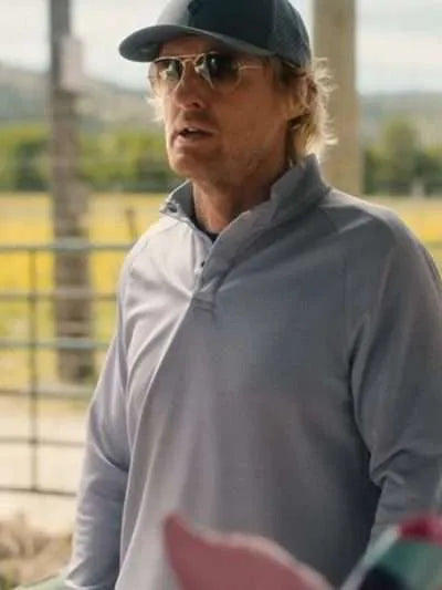 Stick Owen Wilson Grey T-Shirt