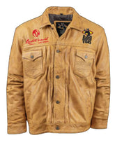 Rodeo Vegas Brown Leather Jacket