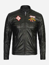 Pagan MC Black Leather Motorcycle Jacket
