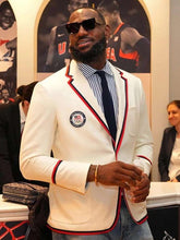 LeBron James Paris Olympics 2024 Team USA Blazer