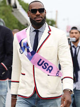 LeBron James Paris Olympics 2024 Team USA Blazer