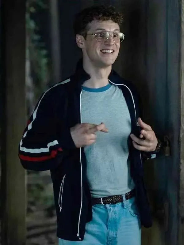 Peacemaker Adrian Chase Blue Jacket