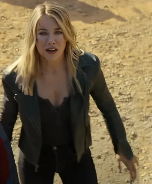 Peacemaker S02 Jennifer Holland Leather Jacket