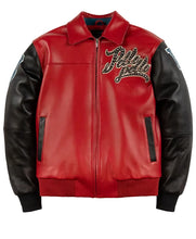 Pelle Pelle full-zip leather jacket with outside and inside pockets