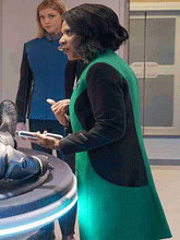 The Orville Dr.Claire Finn Leather Coat