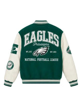 NFL Philadelphia Eagles green varsity bomber jacket