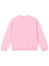 Pink-Oversized-Sweatshirt-with-Rib-Knitted-Cuffs