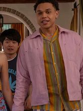 Miles Gutierrez-Riley Gail Daughtry Pink Jacket
