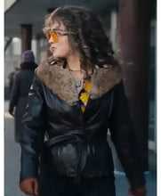 Ponies Twila Black Leather Jacket