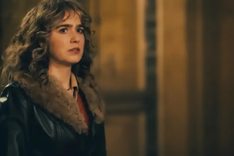 Ponies Twila Black Leather Jacket