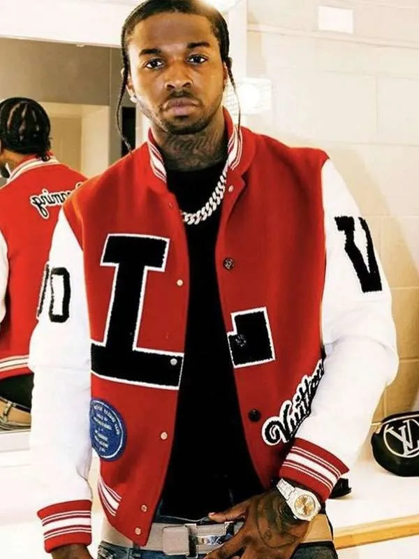 Pop Smoke Dreaming Varsity Jacket