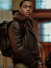 Michael Rainey Jr Power Book II Ghost Brown Leather Jacket