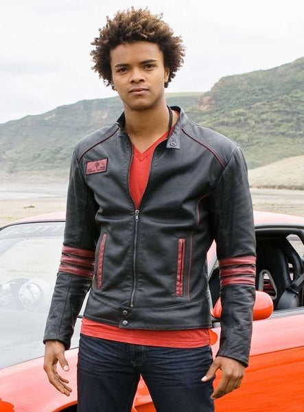 Power Rangers RPM Red Scott Truman Leather Jacket – Edison Jacket