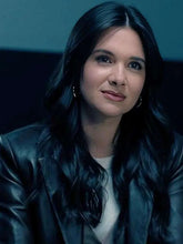 Katie Stevens Providence Falls Leather Blazer