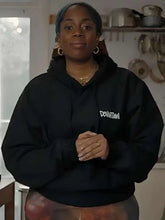 Queenie Jenkins Queenie Deviation Black Hoodie