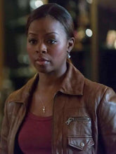 Justified S05 Rachel Brooks Brown Jacket