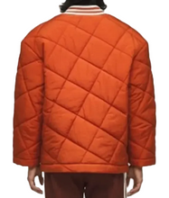 Re-Creation Edison Chen orange Clot wrap puffer jacket