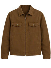Lanterns Season 1 brown jacket with shirt-style collar