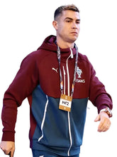 Re-Creation Portugal National Team 2026 Cristiano Ronaldo PUMATECH maroon hoodie