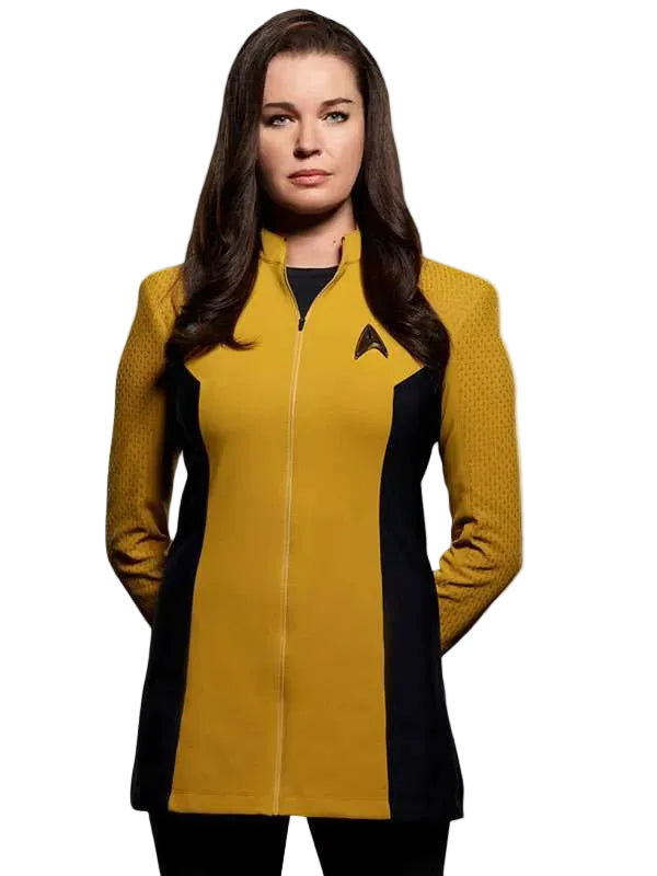 Rebecca Romijn Una Chin-Riley jacket without badge