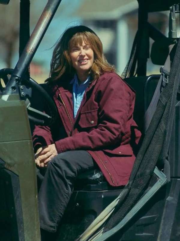 Anna Reservation Dogs S02 Maroon Jacket