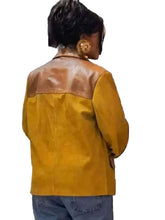 Rihanna Miu Miu Mustard Suede Jacket