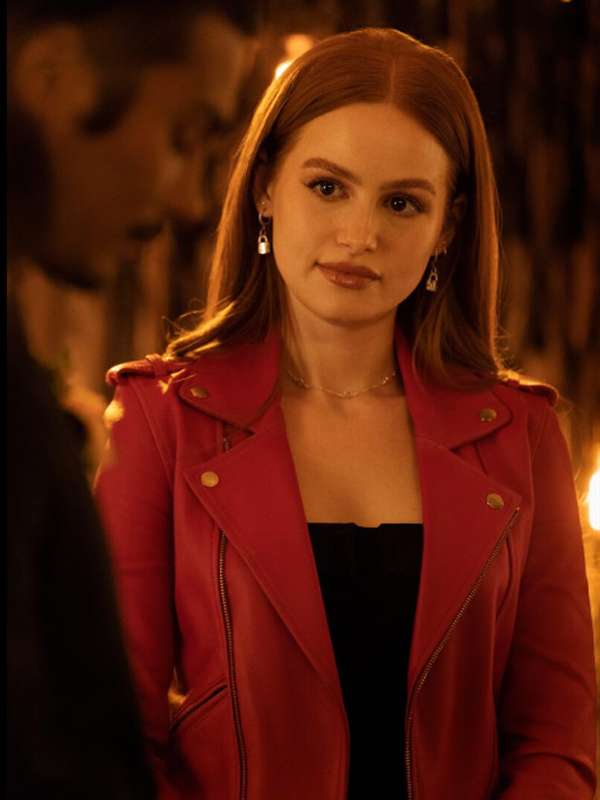 Cheryl Blossom Riverdale S06 Red Leather Jacket