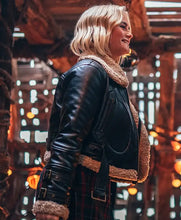 Ruby Sunday Doctor Who S14 Black Shearling Jacket