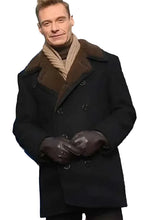 Eve With Ryan Seacrest Press Junket Black Peacoat