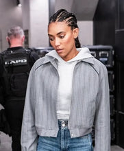 SWAT S08 Annie Ilonzeh Striped Jacket
