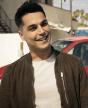 SWAT S08 Niko Pepaj Suede Bomber Jacket