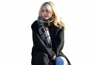 Sabrina Carpenter Black Wool Coat