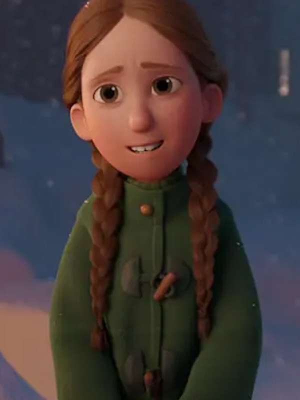 Sam Beccles That Christmas 2024 Green Hooded Jacket