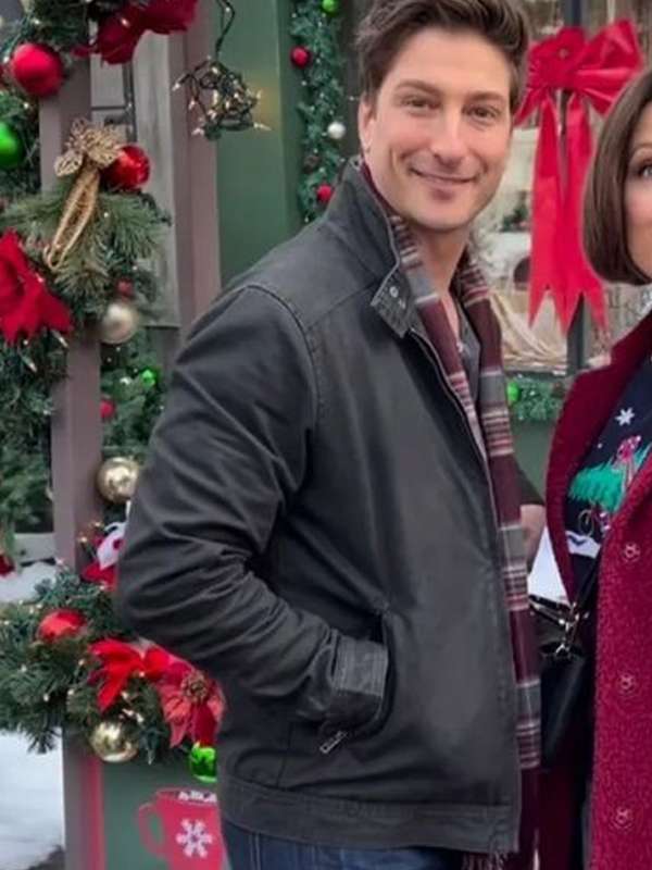 Daniel Lissing Santa Tell Me 2024 Black Jacket