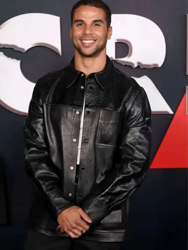 Mason Gooding Scream 7 Premiere Leather Jacket