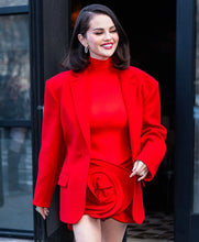 Selena Gomez Rare Beauty Event 2025 Red Blazer