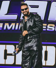 Seth Rollins SummerSlam 2026 Kickoff Black Leather Jacket