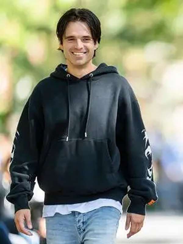 Movie Sharper Sebastian Stan Black Hoodie