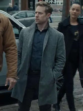 David O’Donnell Reacher S02 Grey Wool Coat