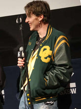 Siobhan McCarthy She’s the He Green Varsity Jacket