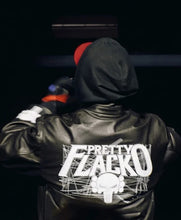 Black Leather Zip Up Jacket