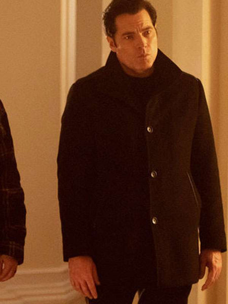 Luke Roman SurrealEstate S02 Black Coat – Edison Jacket